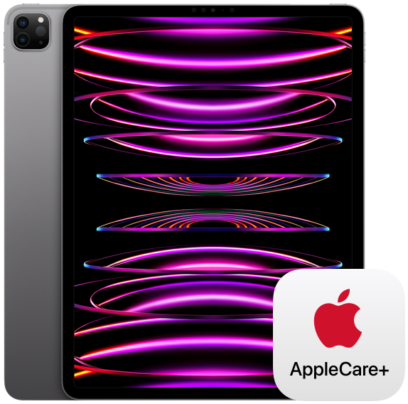 iPad Pro und AppleCare+ Logo